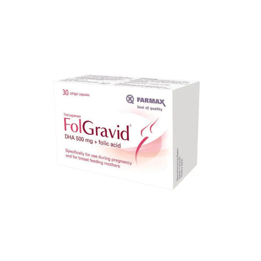 Folgravid Capsules 30's