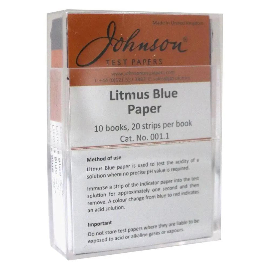 Johnson Blue Litmus Test Paper