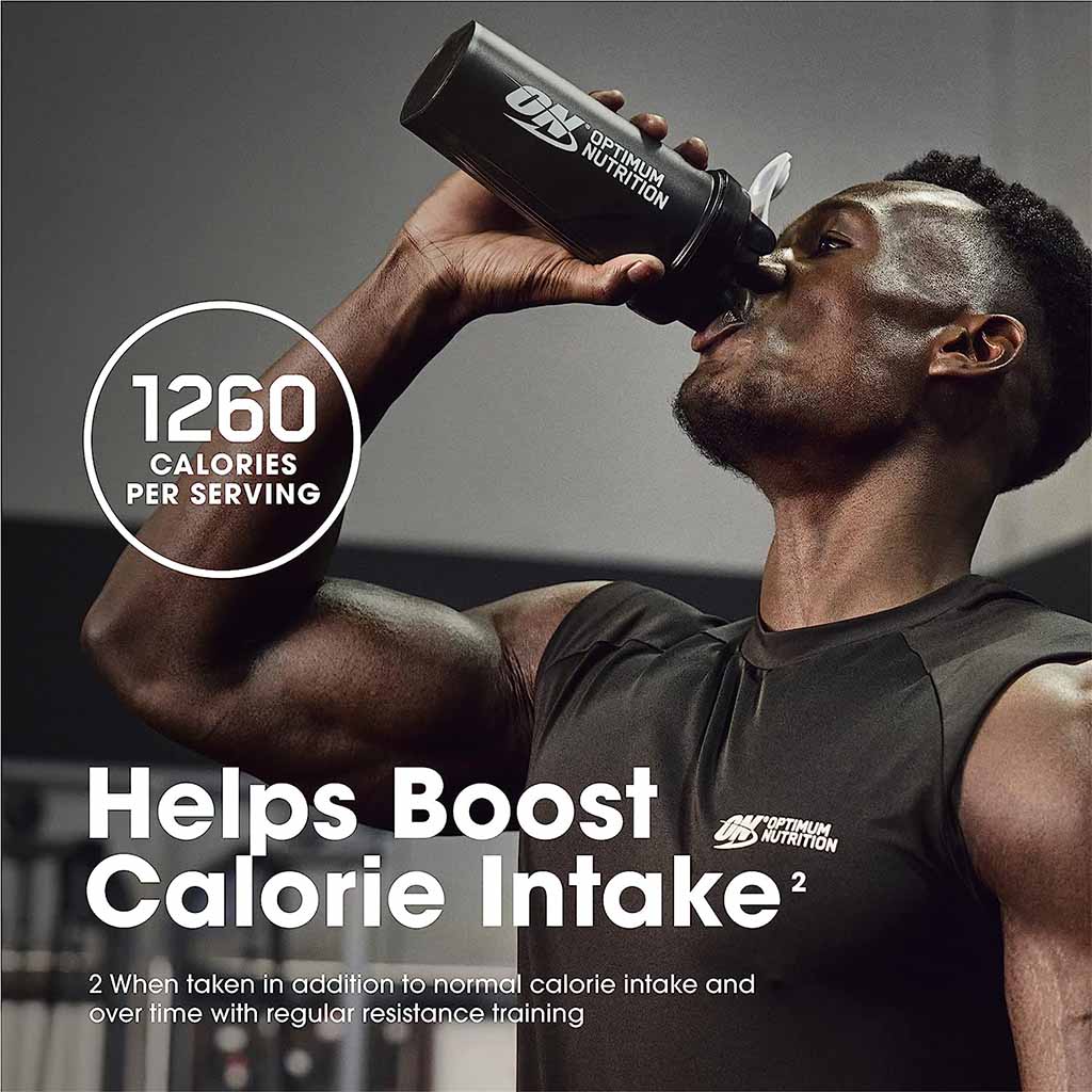 Optimum Nutrition Serious Mass Powder Strawberry 12lb - Easy Pharmacy LLC