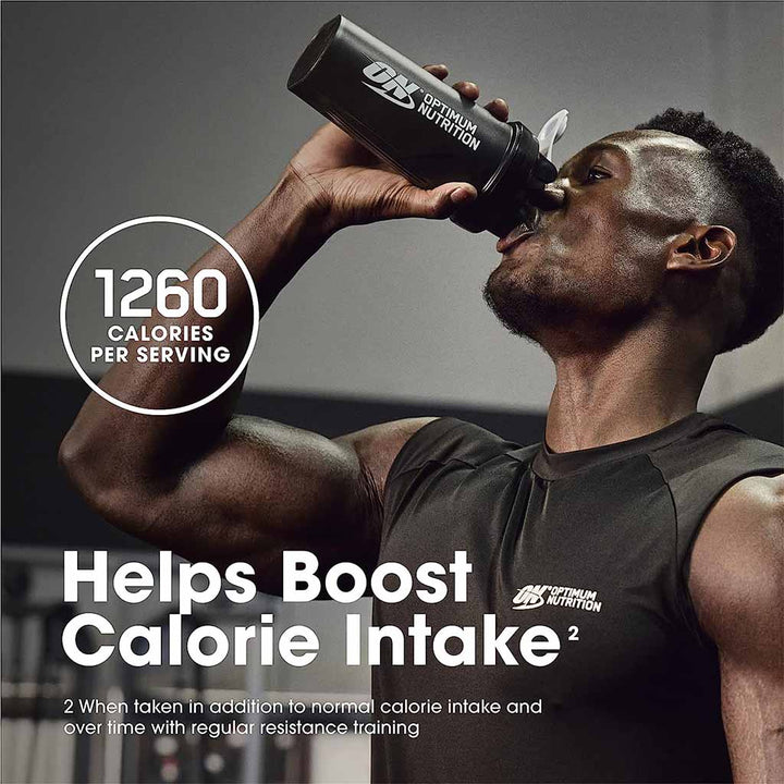 Optimum Nutrition Serious Mass Powder Strawberry 12lb - Easy Pharmacy LLC