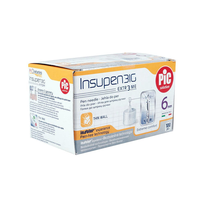 Pic Insupen Insulin Needles G31 6 mm 100's - Easy Pharmacy LLC