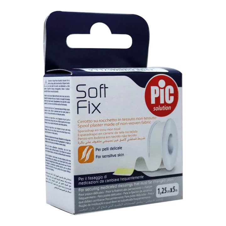 Pic Soft Fix Plaster 1.25 cm x 5 m - Easy Pharmacy LLC