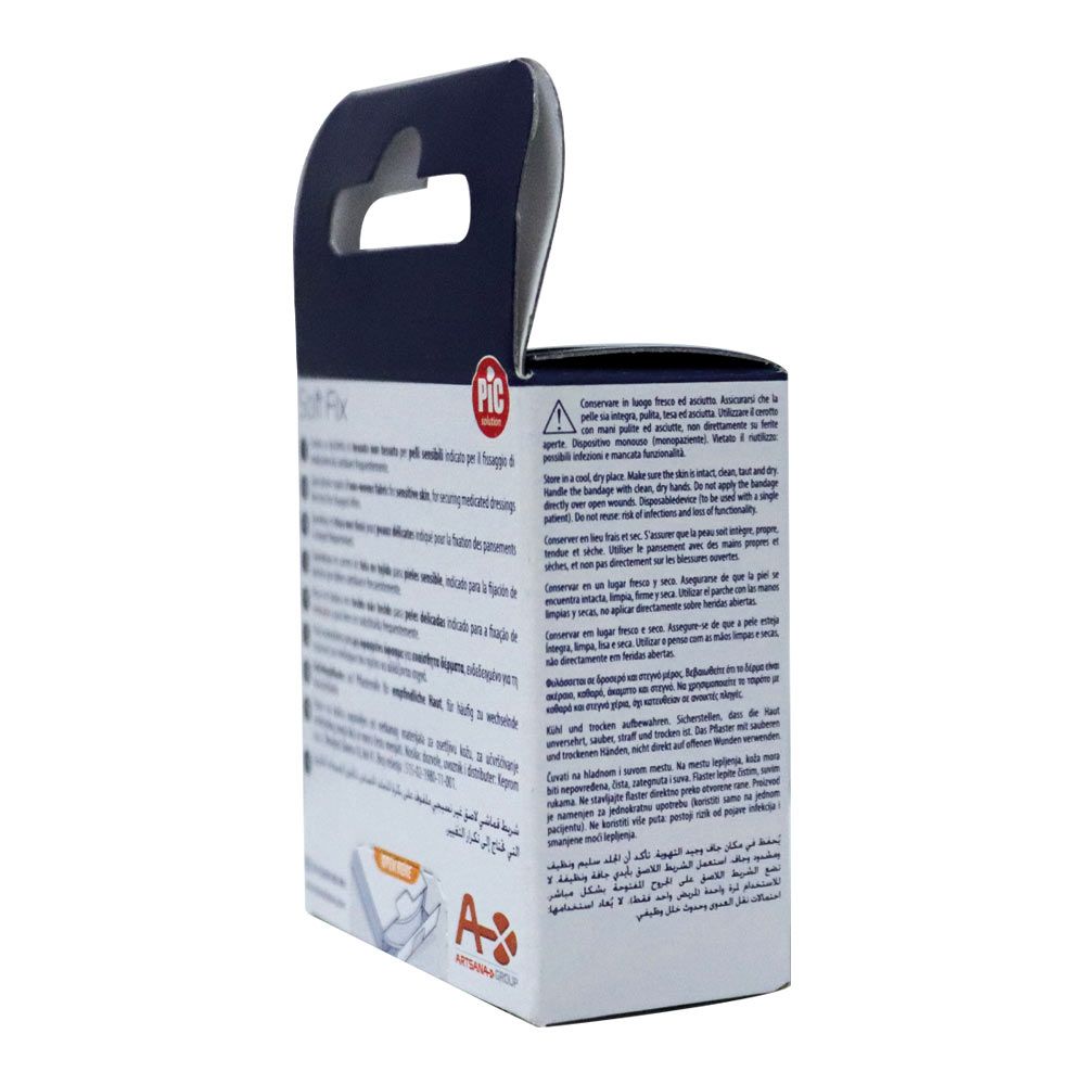 Pic Soft Fix Plaster 1.25 cm x 5 m - Easy Pharmacy LLC