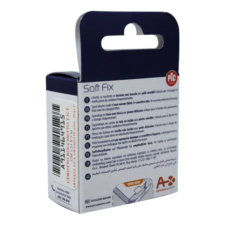 Pic Soft Fix Plaster 1.25 cm x 5 m - Easy Pharmacy LLC