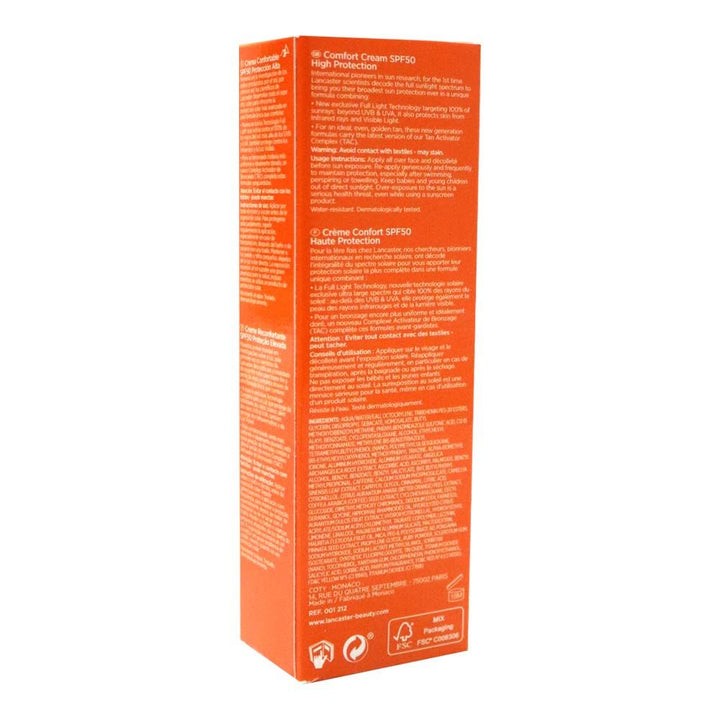 Lancaster Sun Beauty SPF50 Comfort Gentle Touch Cream 50ML - Easy Pharmacy LLC