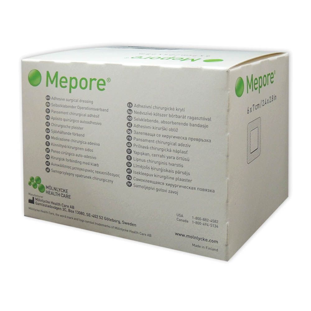 Mepore Dressing 6 x 7 cm 60's - Easy Pharmacy LLC