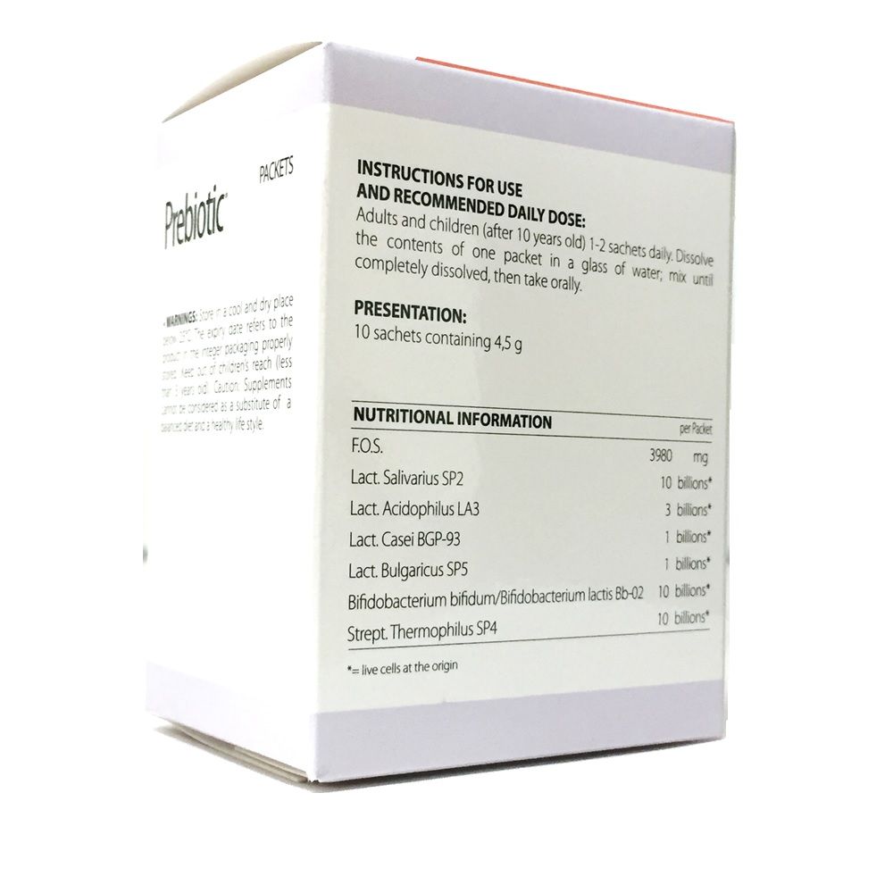 Prebiotic Sachets 4.5 g 10's - Easy Pharmacy LLC