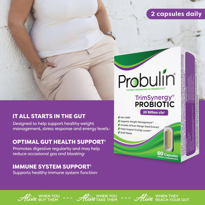 Probulin Trim Synergy Capsules For Weight Management & Energy, Pack of 60's - Easy Pharmacy LLC