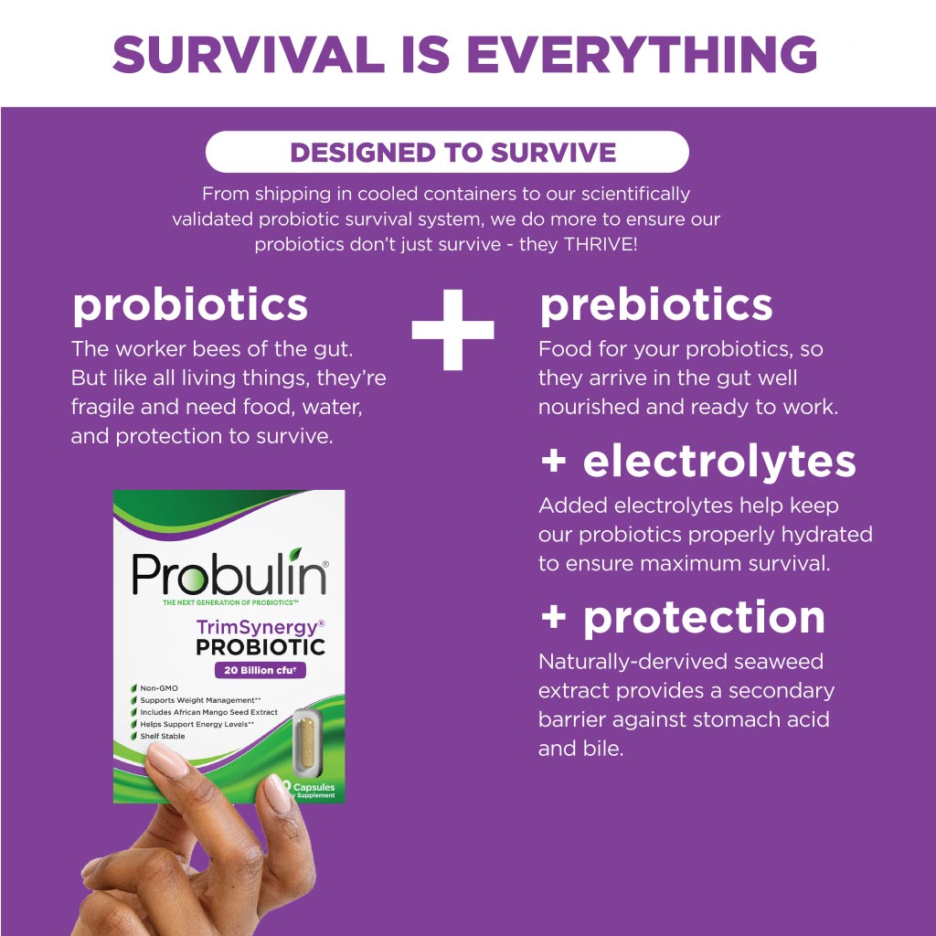 Probulin Trim Synergy Capsules For Weight Management & Energy, Pack of 60's - Easy Pharmacy LLC