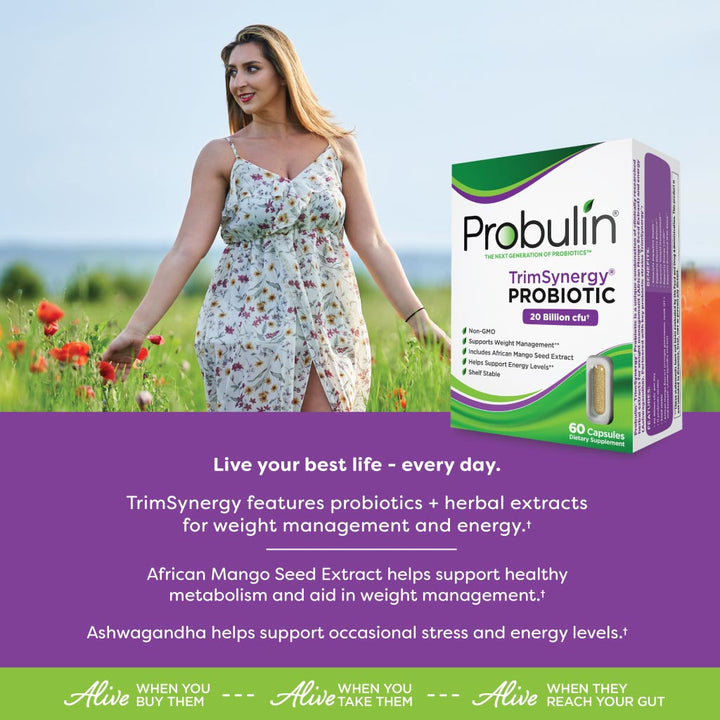 Probulin Trim Synergy Capsules For Weight Management & Energy, Pack of 60's - Easy Pharmacy LLC