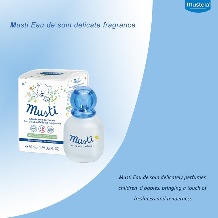Mustela Musti Eau De Soin Delicate Baby Fragrance 50 mL - Easy Pharmacy LLC