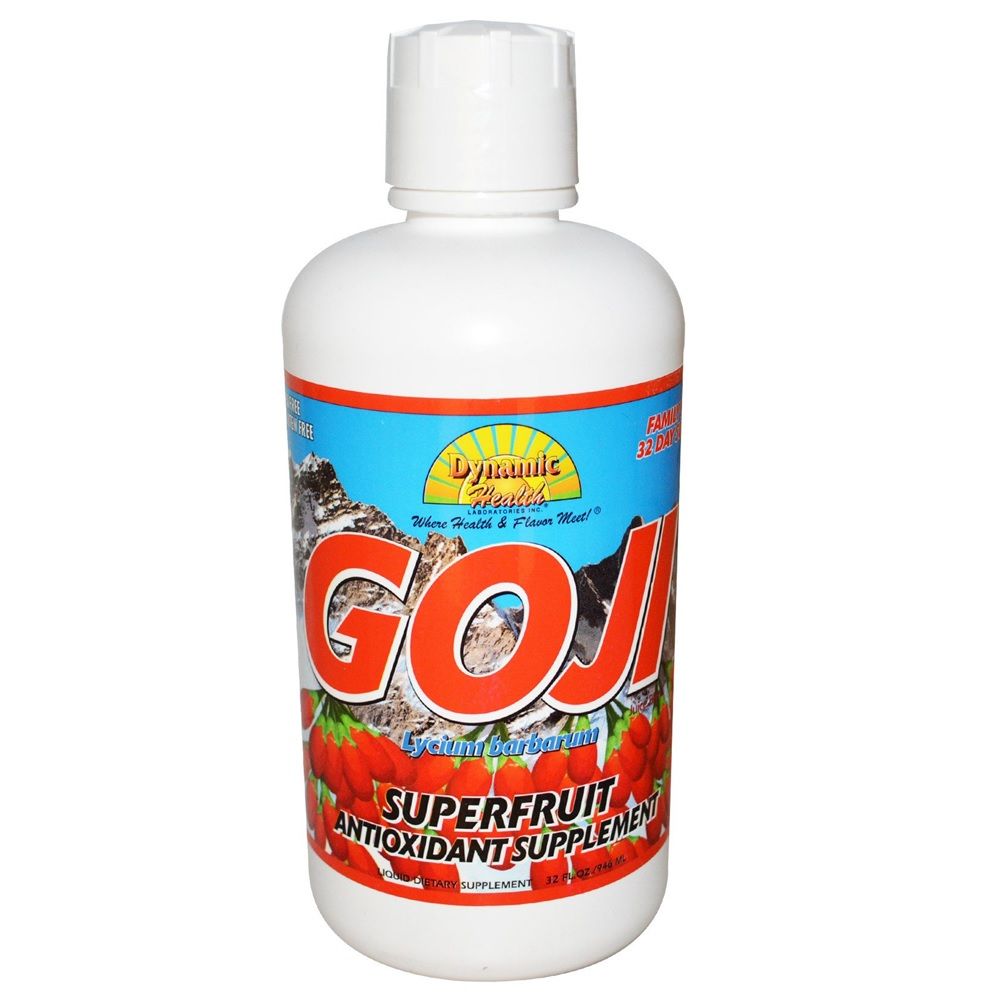Dynamic Health Goji Juice Blend Super Fruit Antioxidant Liquid 946 mL - Easy Pharmacy LLC