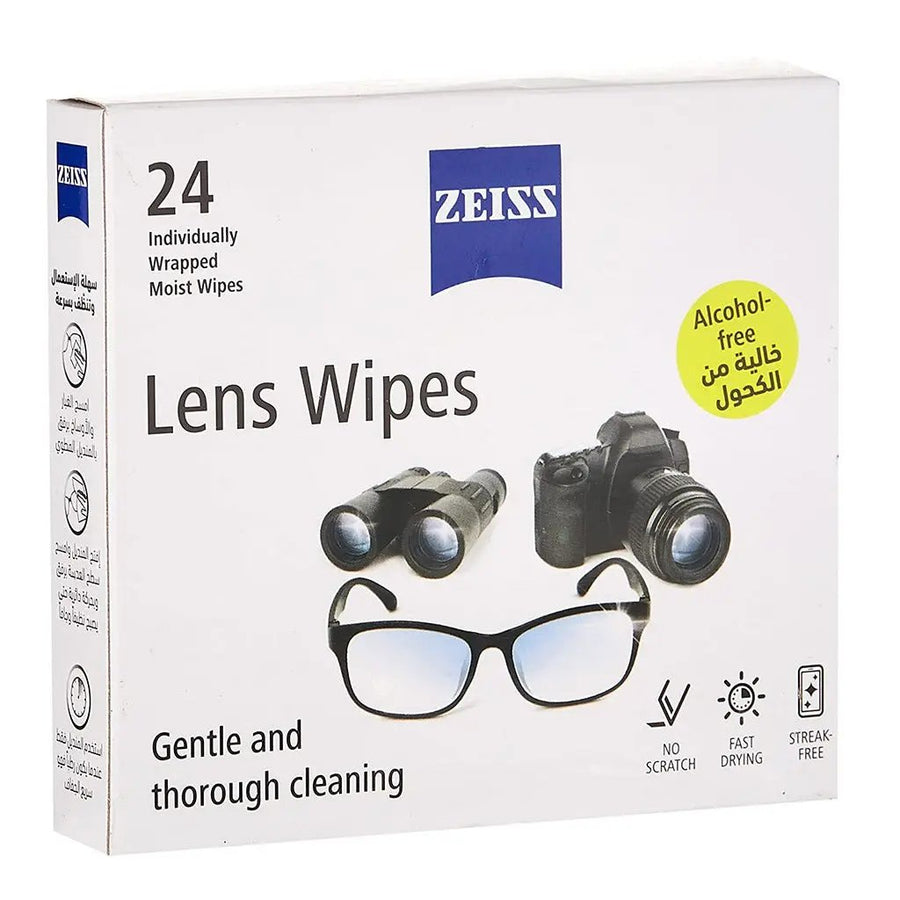 Zeiss Lens Cleansing Wipes 24's