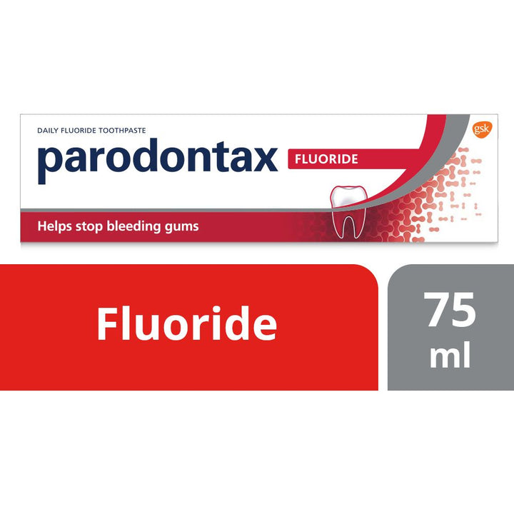 Parodontax Fluoride Toothpaste for Bleeding Gums 75 mL - Easy Pharmacy LLC
