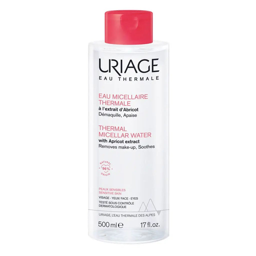 Uriage Thermal Micellar Water With Apricot Extract For Sensitive Skin 500ml