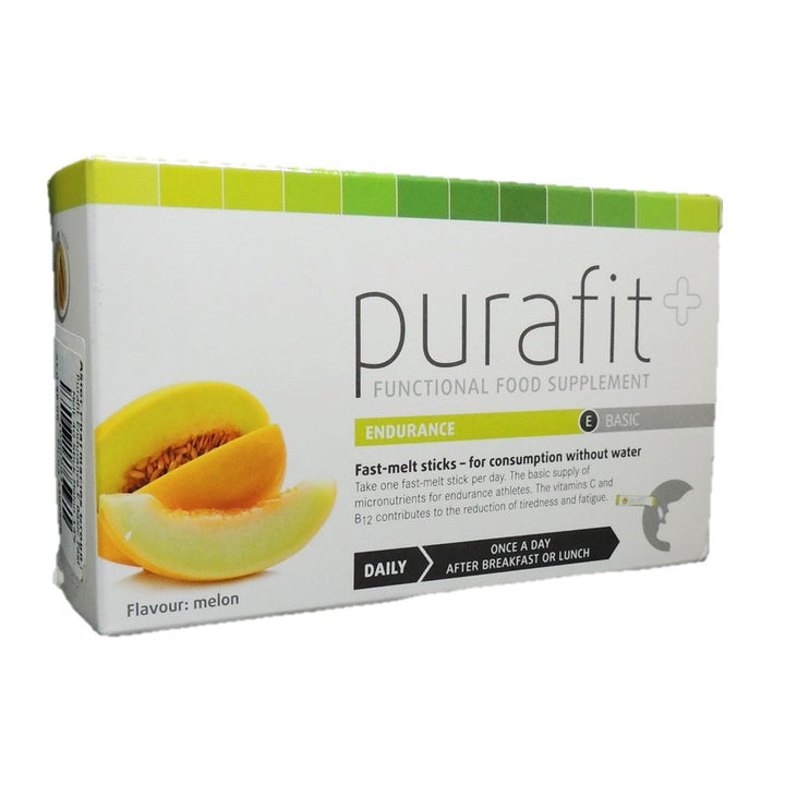 Purafit Endurance E Basic Fast Melt Stick Melon 14's - Easy Pharmacy LLC
