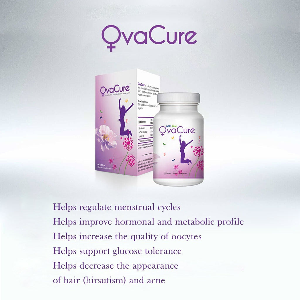 Ovacure Women's Supplement Tablets, Pack of 60's - Easy Pharmacy LLC