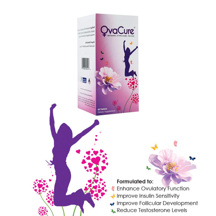 Ovacure Women's Supplement Tablets, Pack of 60's - Easy Pharmacy LLC