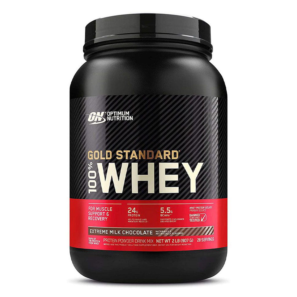 Optimum Nutrition Gold Standard 100% Whey Extreme Milk Chocolate Protein Powder 2lb - Easy Pharmacy LLC
