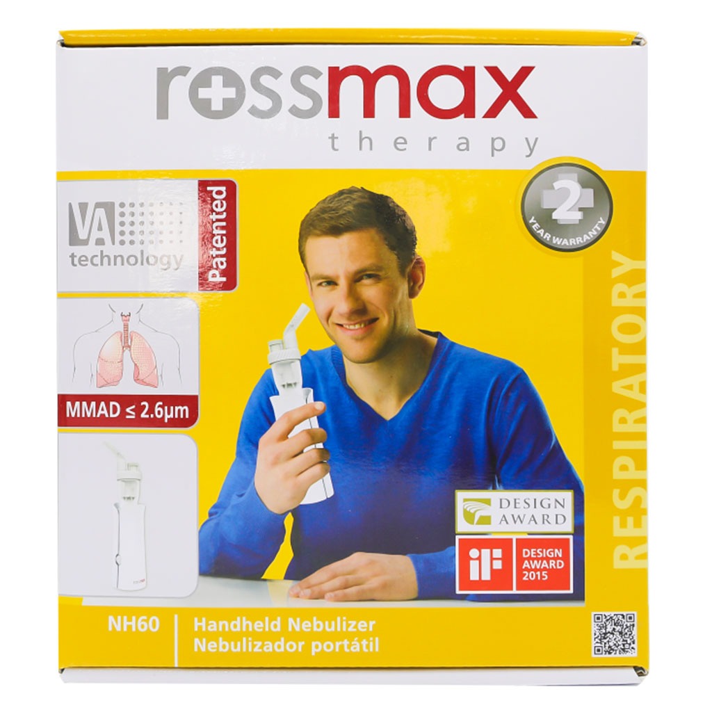 Rossmax Handheld Piston Nebulizer NH60 For Respiratory Care - Easy Pharmacy LLC