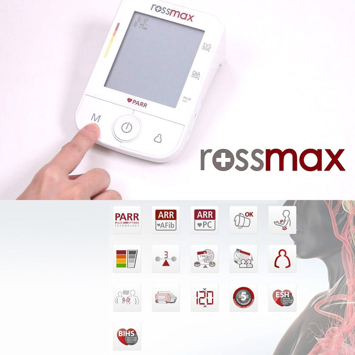 Rossmax X5 Automatic Blood Pressure Monitor - Easy Pharmacy LLC