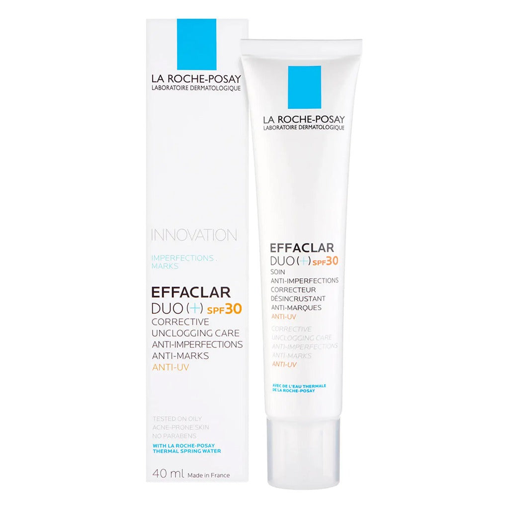 La Roche-Posay Effaclar Duo+ SPF30 Anti-Mark Corrective Unclogging Care Cream For Oily & Acne Prone Skin 40ml - Easy Pharmacy LLC