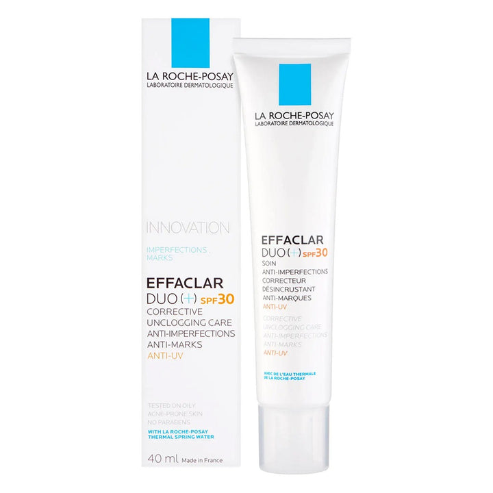 La Roche-Posay Effaclar Duo+ SPF30 Anti-Mark Corrective Unclogging Care Cream For Oily & Acne Prone Skin 40ml - Easy Pharmacy LLC