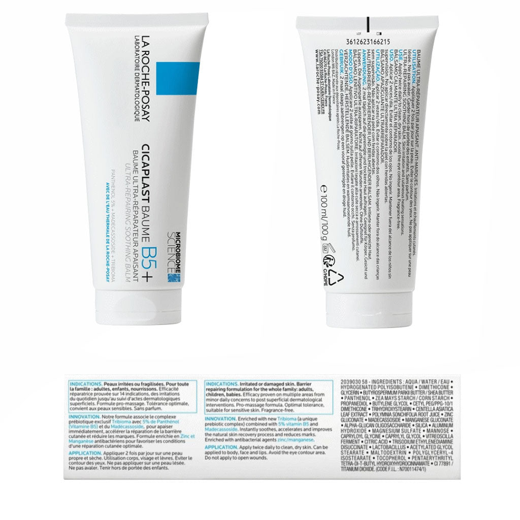 La Roche Posay Cicaplast Baume B5+ Ultra Repairing Soothing Balm 100ml - Easy Pharmacy LLC