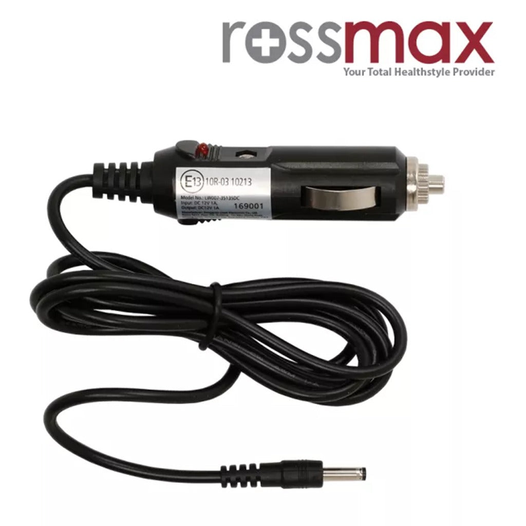 Rossmax Nebulizer Car Charger - Easy Pharmacy LLC