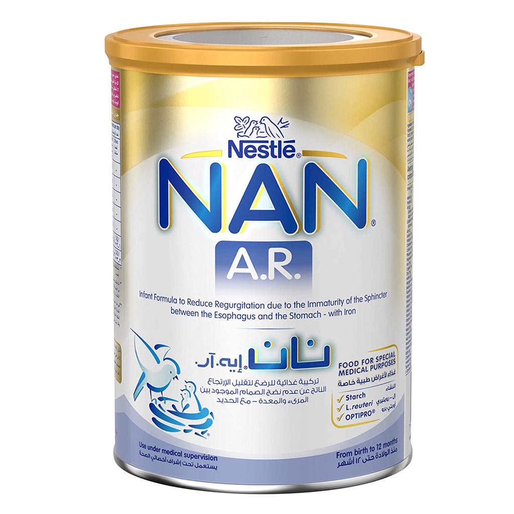Nestle NAN AR Anti Regurgitation Infant Milk Formula For 0 To 12 Months 380g - Easy Pharmacy LLC