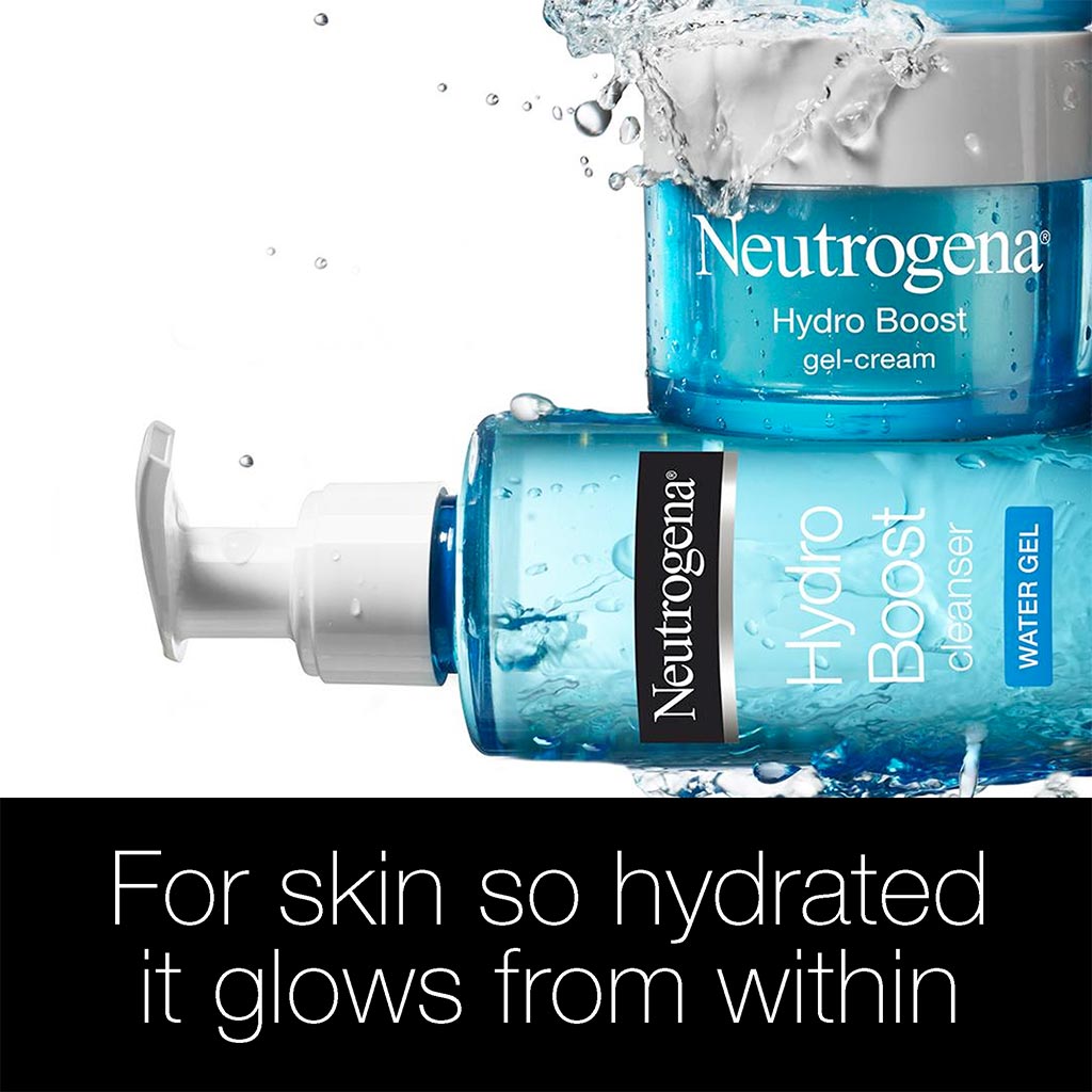 Neutrogena Hydro Boost Water Gel Cleanser For Normal to Dry Skin 200ml - Easy Pharmacy LLC