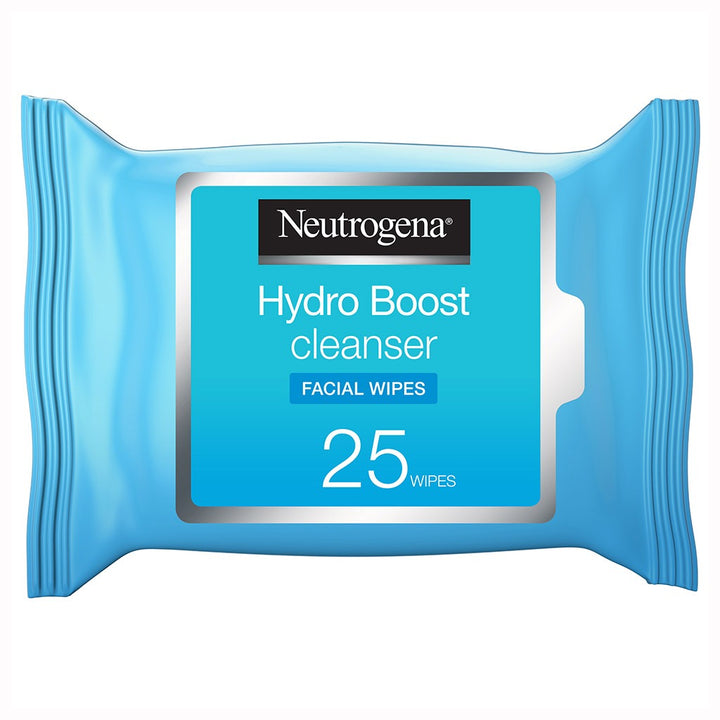 Neutrogena Hydro Boost Makeup Remover & Cleansing Facial Wipes, Pack of 25's - Easy Pharmacy LLC