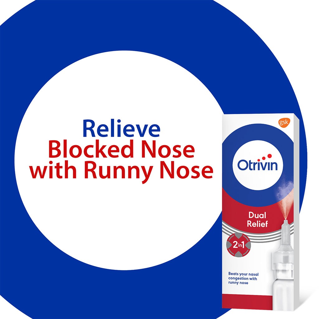 Otrivin Complete Nasal Spray Solution 10 mL