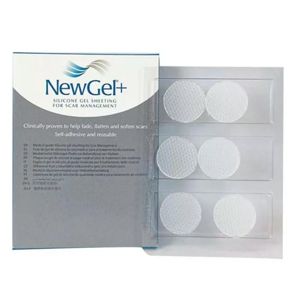 NewGel+ Advanced Medical-Grade Silicone Gel Dots, NG-380 Clear, Pack of 6's - Easy Pharmacy LLC