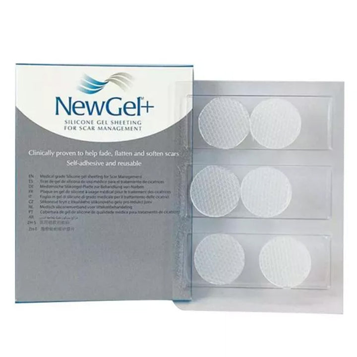 NewGel+ Advanced Medical-Grade Silicone Gel Dots, NG-380 Clear, Pack of 6's - Easy Pharmacy LLC