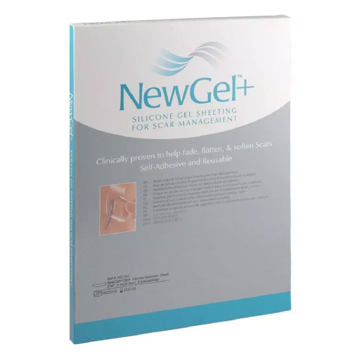 NewGel+ Advanced Medical-Grade 2" x 8" C-Section Strip For C-Section Scar Management, NG-360 Clear, Pack of 1's - Easy Pharmacy LLC