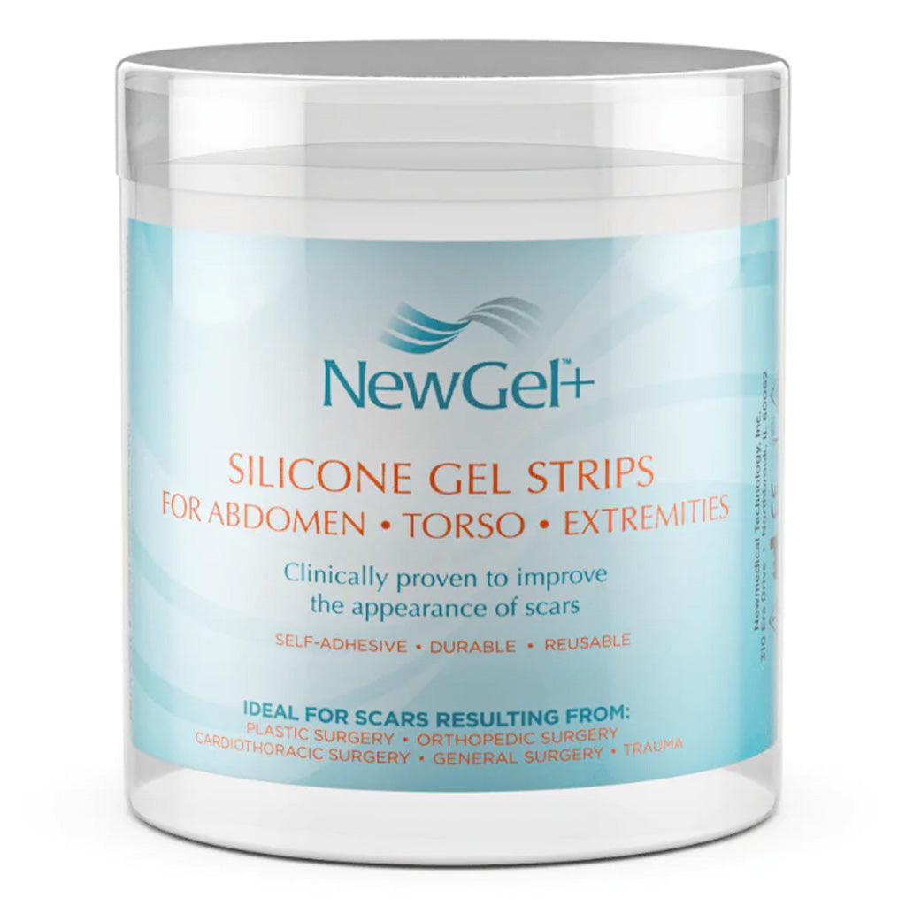 NewGel+ 24" x 2" Abdomen/Extremity Silicone Strip, Clear NG-364, Pack of 1's - Easy Pharmacy LLC