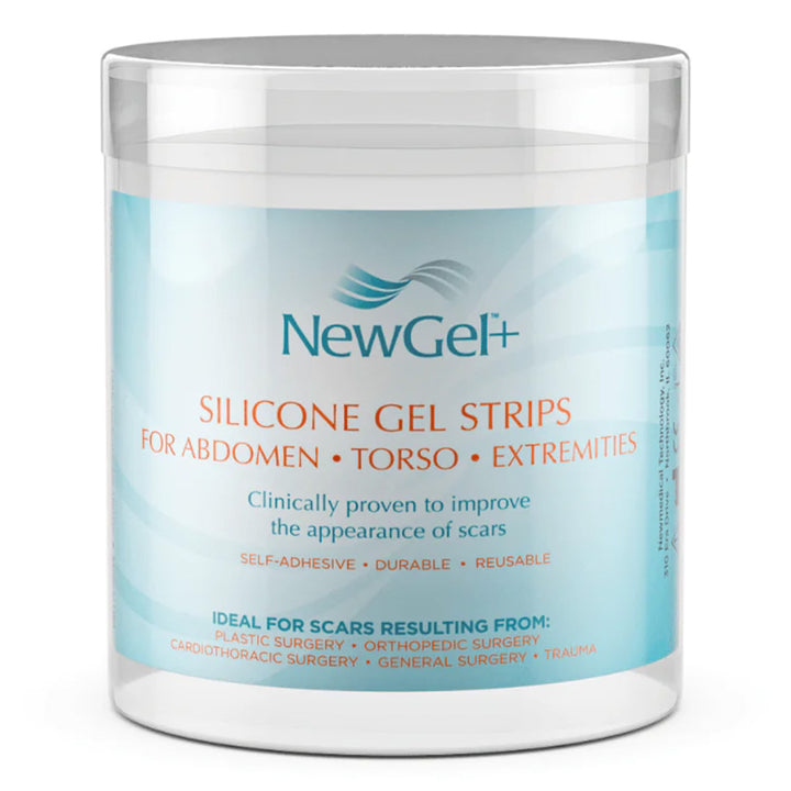 NewGel+ 24" x 2" Abdomen/Extremity Silicone Strip, Clear NG-364, Pack of 1's - Easy Pharmacy LLC