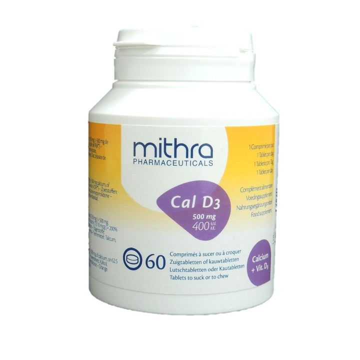 Mithra Cal D3 Chewable Tablets 60's - Easy Pharmacy LLC
