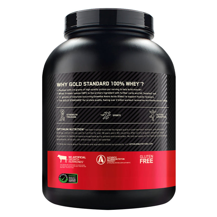 Optimum Nutrition Gold Standard 100% Whey Protein Powder Drink Mix Cookies & Cream Powder 5lb - Easy Pharmacy LLC