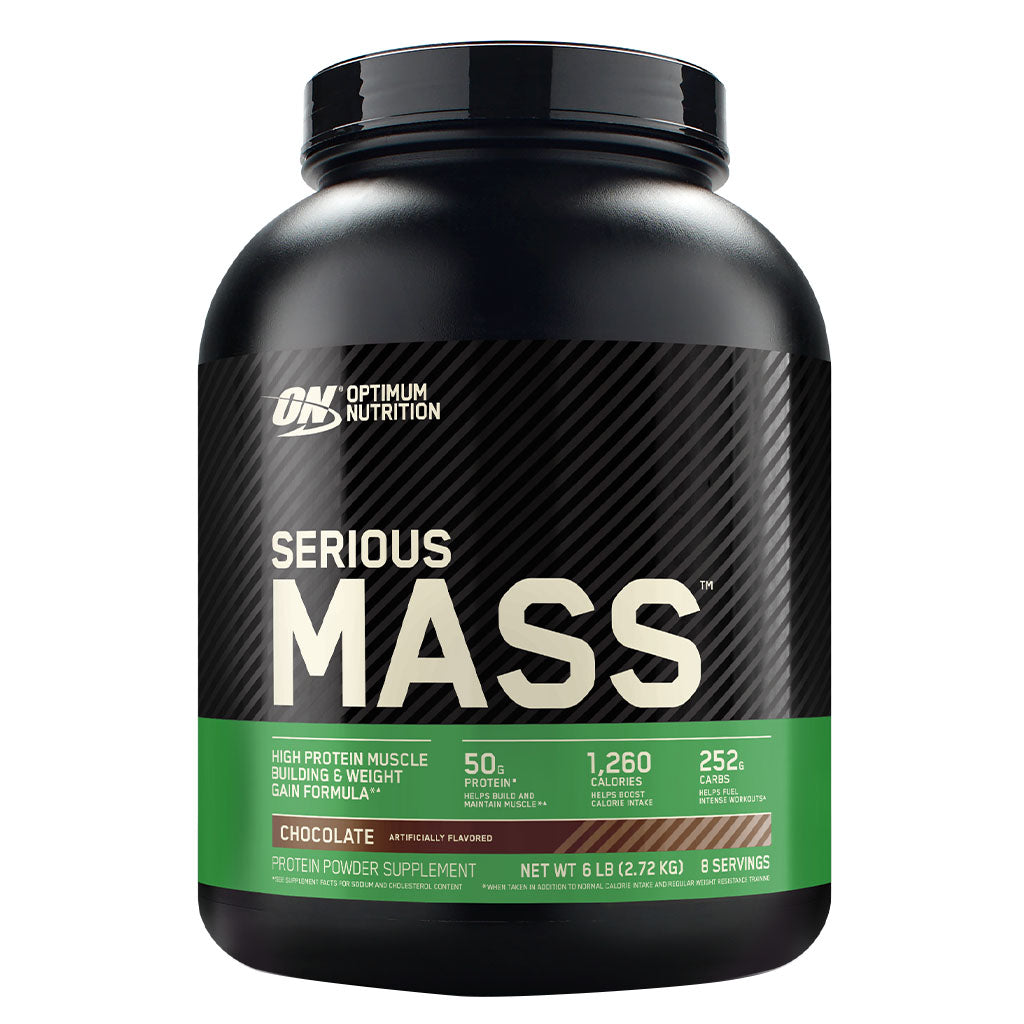 Optimum Nutrition Serious Mass Powder Chocolate 6lb - Easy Pharmacy LLC