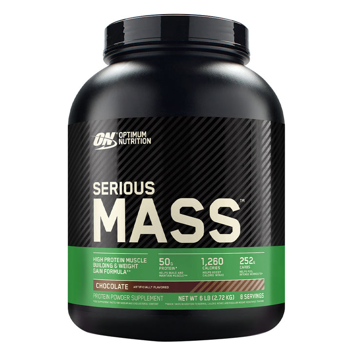 Optimum Nutrition Serious Mass Powder Chocolate 6lb - Easy Pharmacy LLC