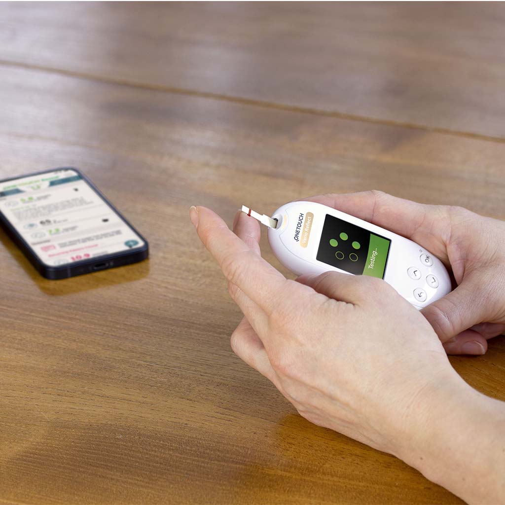 OneTouch Verio Reflect Blood Glucose Monitoring System + OneTouch Verio Test Strips 50's + OneTouch Delica Plus Lancets 100's Offer Pack - Easy Pharmacy LLC