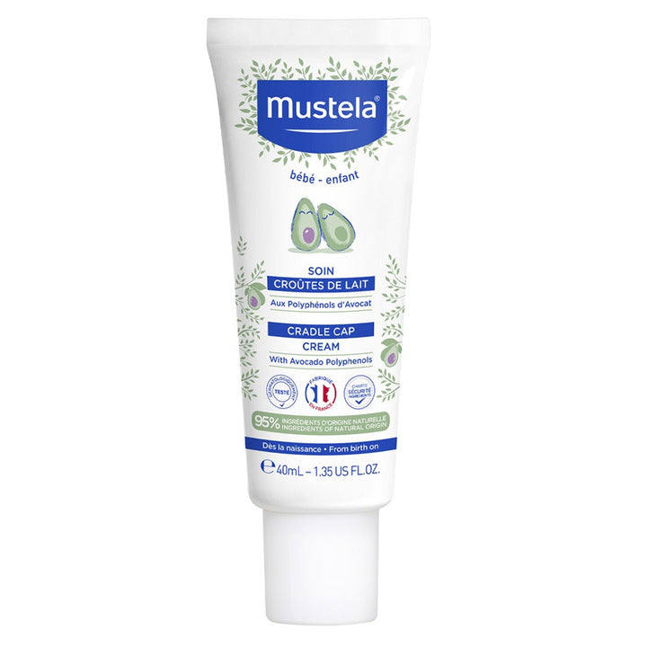 Mustela Baby Cradle Cap Cream For Newborns, Fragrance-Free 40ml - Easy Pharmacy LLC