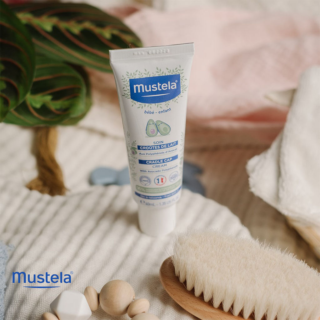 Mustela Baby Cradle Cap Cream For Newborns, Fragrance-Free 40ml - Easy Pharmacy LLC