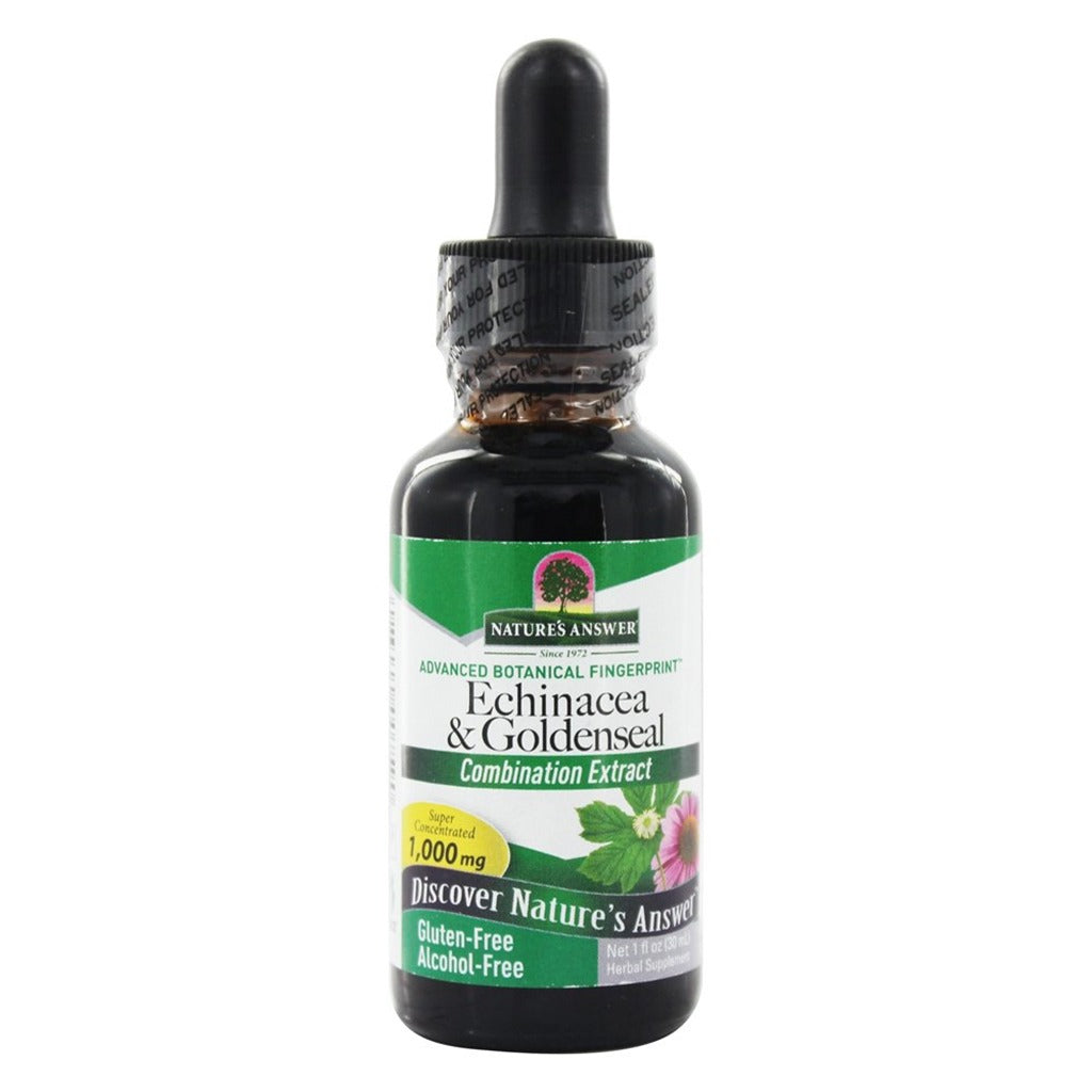 Nature's Answer Echinacea & Goldenseal 1000mg Drops For Immunity Support 30ml - Easy Pharmacy LLC