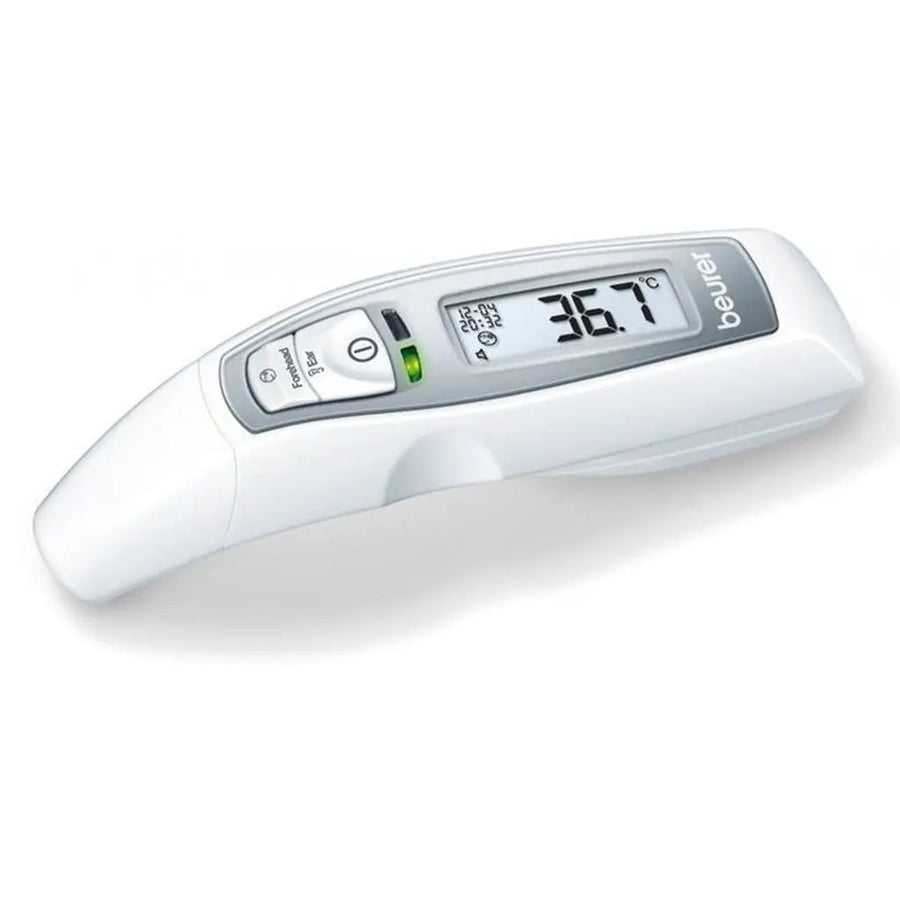 Beurer FT70 7-In-1 Multifunctional Ear And Forehead Thermometer With Alarm And 10-User Memory For Fast Readings