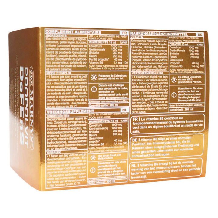 Marnys Propolvit Defens 10 mL, Vials 20's - Easy Pharmacy LLC