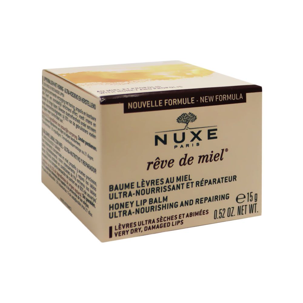 Nuxe Reve de Miel Ultra-Nourishing and Repairing Honey Lip Balm 15 g - Easy Pharmacy LLC