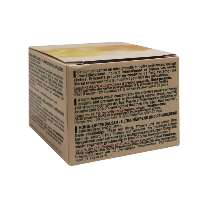 Nuxe Reve de Miel Ultra-Nourishing and Repairing Honey Lip Balm 15 g - Easy Pharmacy LLC